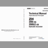 Hitachi ZH200-5A and ZH200LC-5A Excavator Service Repair Manual