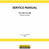 New Holland W130C, W170C Tier 4B Wheel Loader Service Manual