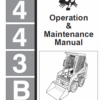Bobcat 440, 443 and 443B Skid-Steer Loader Service Manual
