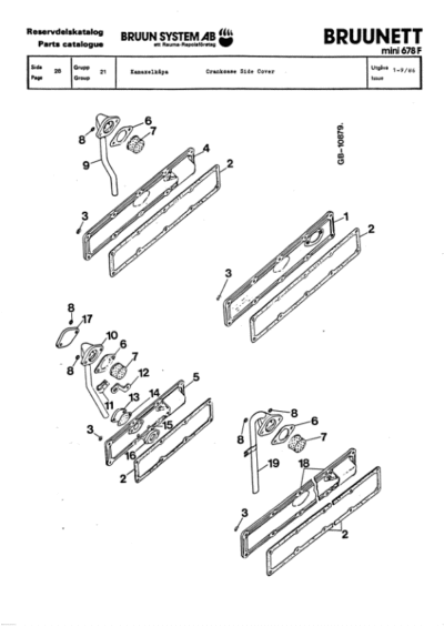 Bruunett 678 FMG Forwarders Parts Catalog Manual - Image 3