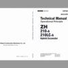 Hitachi ZH210-A and ZH210LC-A Excavator Service Repair Manual