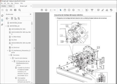 CASE CX240B SL Excavator Repair Manual - Image 2