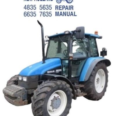 Cart New Holland 35 Series 4835 5635 Tractor Repair Manual