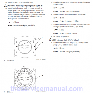 Hitachi ZX670LC-5B and ZX690LCH-5B Excavator Service Repair Manual Hitachi ZX670LC-5B and ZX690LCH-5B Excavator Service Repair Manual - Image 3