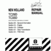 New Holland Tc29d Tc29da Tc33d Cnh Quick Hitch 2030 2035 Boomer Operator Maintenance Manual