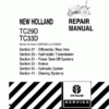 New Holland Tc29 Tc29D Tc33 Tc33D Tractors Service Manual
