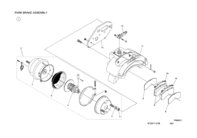 Hitachi AH350, AH400 Articulated Dump Trucks Parts Catalog Manual - Image 3