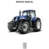 New Holland  T7040 T7050 T7060 Tractor Operators Manual
