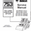 Bobcat 753 and 753HF Skid-Steer Loader Service Manual