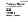 Hitachi ZX140-3 and ZX140-6 Excavator Service Repair Manual