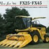New Holland Nh Fx25 Fx45 Harvesters Parts Manual