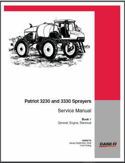 CASE IH 3 SPX spx3150 Patriot Sprayers Service Manual - Image 2