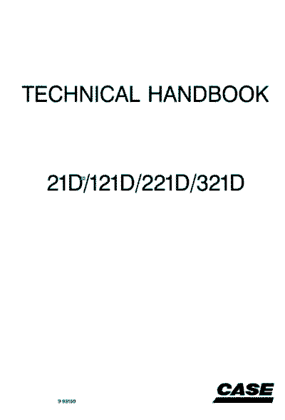 Case 21d Tier 2 Small Wheel Loaders Service Manual