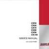 Case IH CX 50 60 70 80 90 100 Repair Service Manual