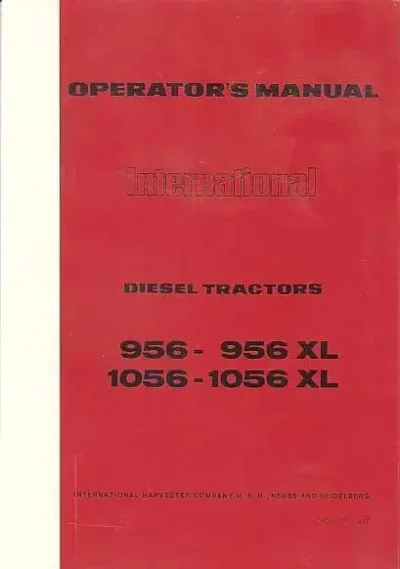 Case Ih Tractor 956 1056 Ih956 1056 Service Repair Manual - Image 2