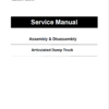 Caterpillar CAT 725 Articulated Dump Truck Service Repair Manual