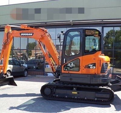 Daewoo Doosan Dx63-3 Mini Crawler Catalog Manual