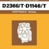 Doosan Daewoo D2366 D1146T Engine Service Manual
