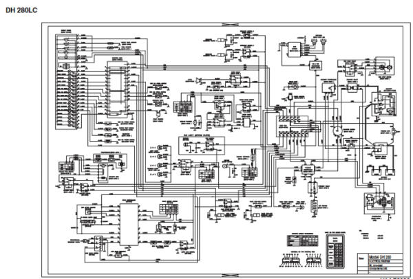 Doosan Daewoo Dh450 Electrical Manual