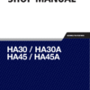 Hyundai HA30, HA30A, HA45, HA45A Articulated Dump Truck Service Repair Manual