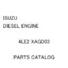 JCB Isuzu Engine AU-4LE2 BV-4LE2 Service Repair Manual