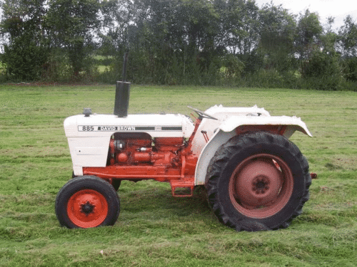 JI Case David Brown 885 885N 995 Tractor Service Manual