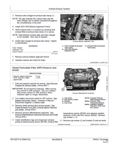 John Deere 350GLC Repair Service Manual - Image 3