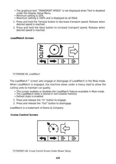 John Deere 9009A Terraincut Mower Repair Manual - Image 2