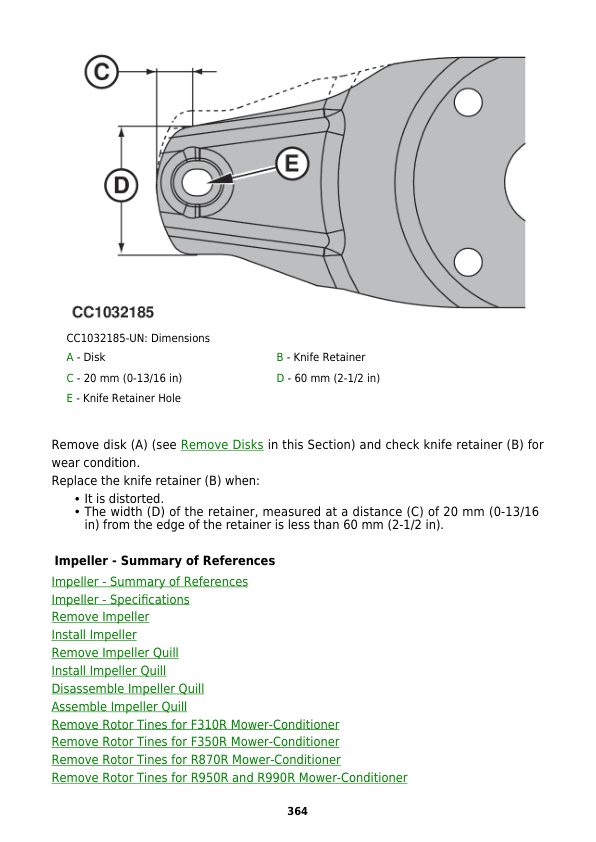 John Deere F310R, F350R, R870R, R950R, R990R Mower Conditioners Repair Manual John Deere F310R, F350R, R870R, R950R, R990R Mower Conditioners Repair Manual - Image 4