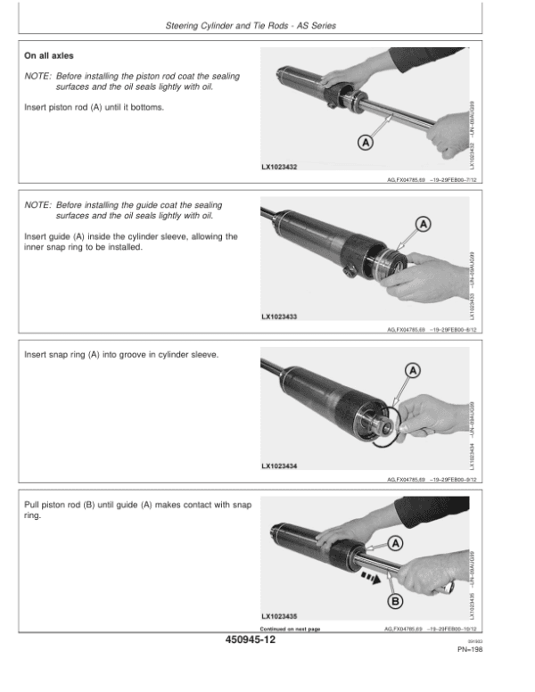 John Deere Front Wheel Drive Axles APL, 045 and AS Series Repair Manual John Deere Front Wheel Drive Axles APL, 045 and AS Series Repair Manual - Image 3