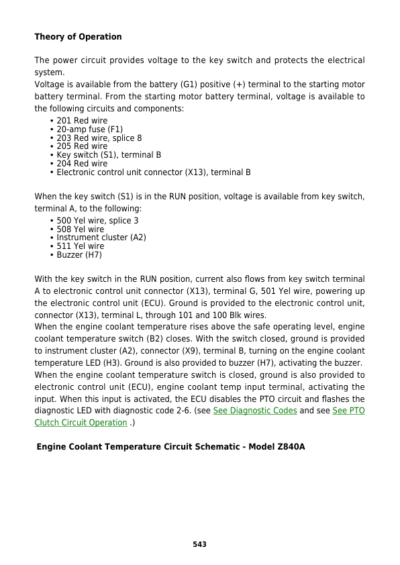 John Deere Z840A, Z850A Mower Repair Manual - Image 4