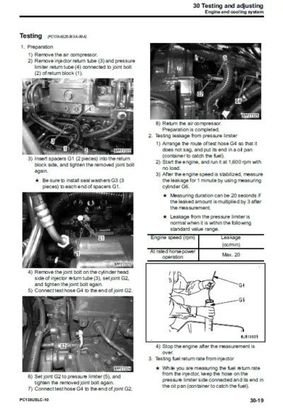 Komatsu PC200-8 shop operation Pdf - Image 2