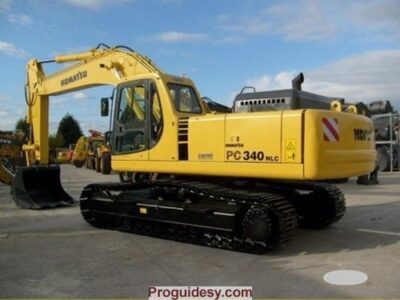 Komatsu PC340-6K Hydraulic Excavator Repair Manual - Image 2