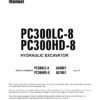 Komatsu Pc300lc-8 Hydraulic Excavator Workshop Service Manual