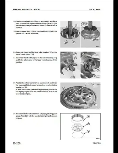 Komatsu Wb97r-5 Backhoe-loader Service Repair Manual - Image 2