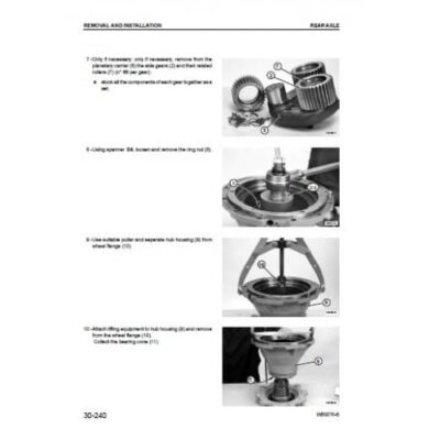 Komatsu Wb97r-5 Backhoe-loader Service Repair Manual - Image 3