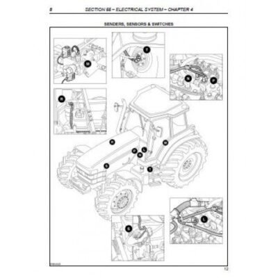 New Holland Tm115 Tm120 Tm125 Tractor Service Manual - Image 2