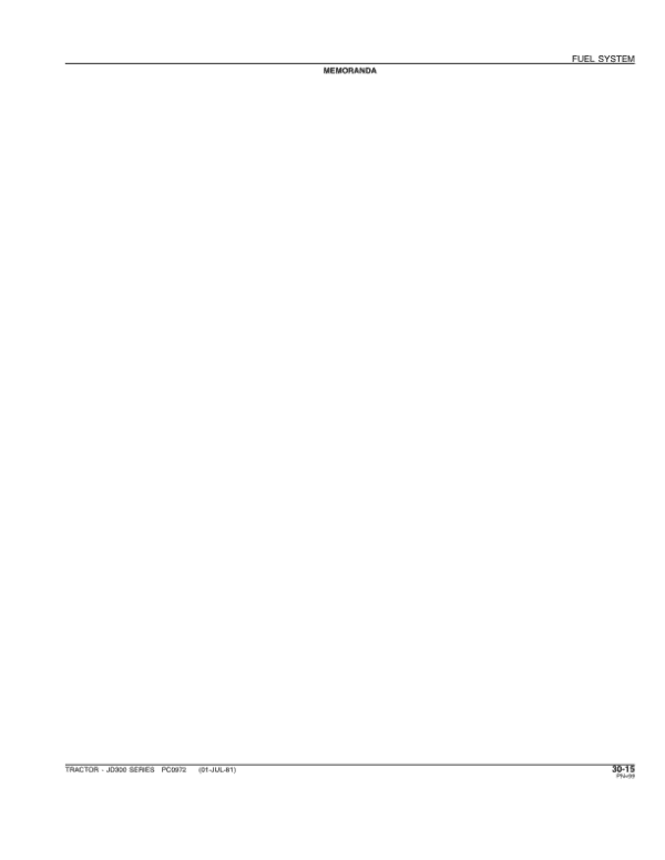 John Deere 300 Tractors Parts Catalog Manual John Deere 300 Tractors Parts Catalog Manual - Image 3