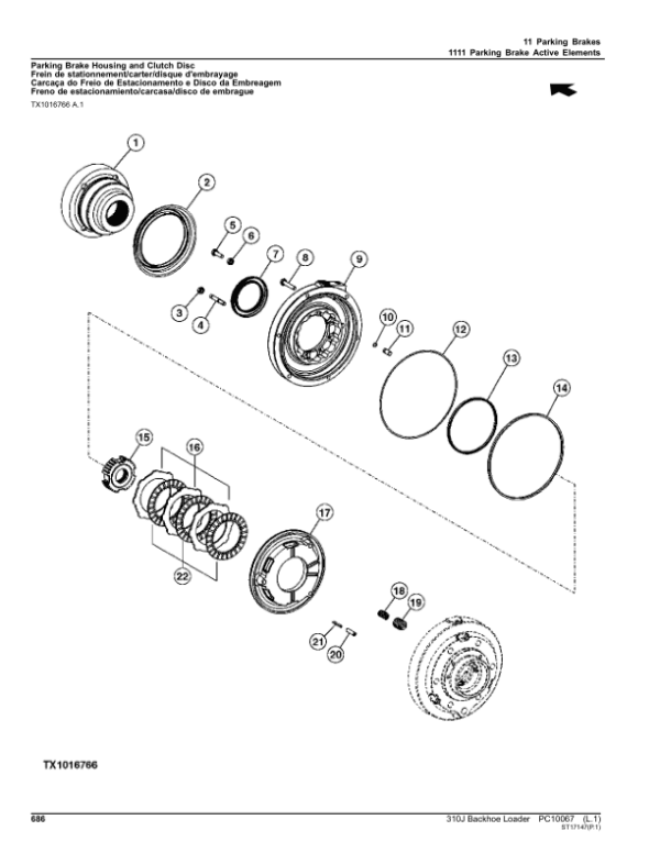 John Deere 310J Backhoe Loaders Parts Catalog Manual John Deere 310J Backhoe Loaders Parts Catalog Manual - Image 2
