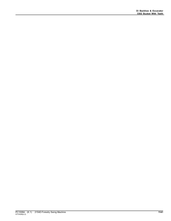 John Deere 2154D Swing Machines (SN D210001-D211156) Parts Catalog Manual John Deere 2154D Swing Machines (SN D210001-D211156) Parts Catalog Manual - Image 4