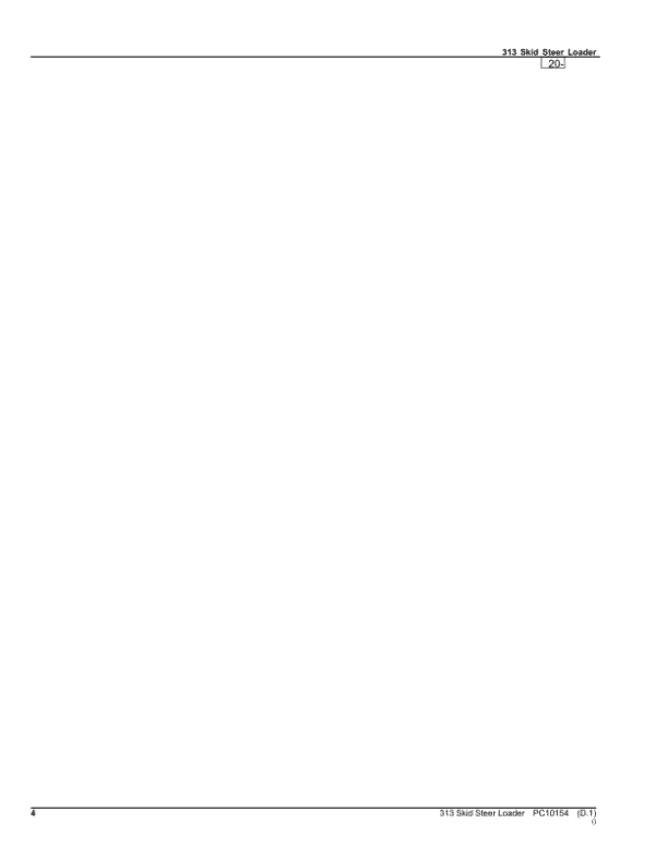John Deere 313 Skid Steers Parts Manual Guide John Deere 313 Skid Steers Parts Manual Guide - Image 2