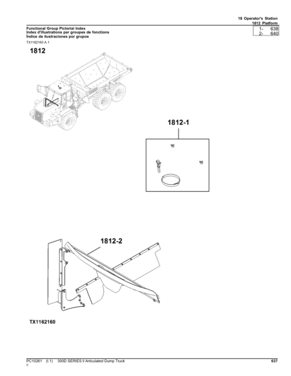 John Deere 300D Articulated Dump Trucks (SN PIN: 1DW300DX_ _E642001–) Parts Catalog Manual John Deere 300D Articulated Dump Trucks (SN PIN: 1DW300DX_ _E642001–) Parts Catalog Manual - Image 4