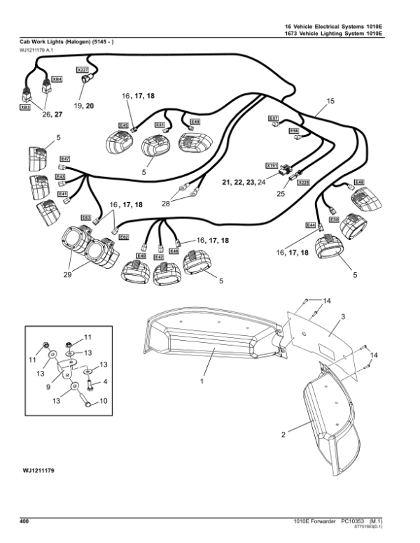 John Deere 1010E T3 Forwarders (SN 005003-005236) Parts Catalog Manual John Deere 1010E T3 Forwarders (SN 005003-005236) Parts Catalog Manual - Image 4