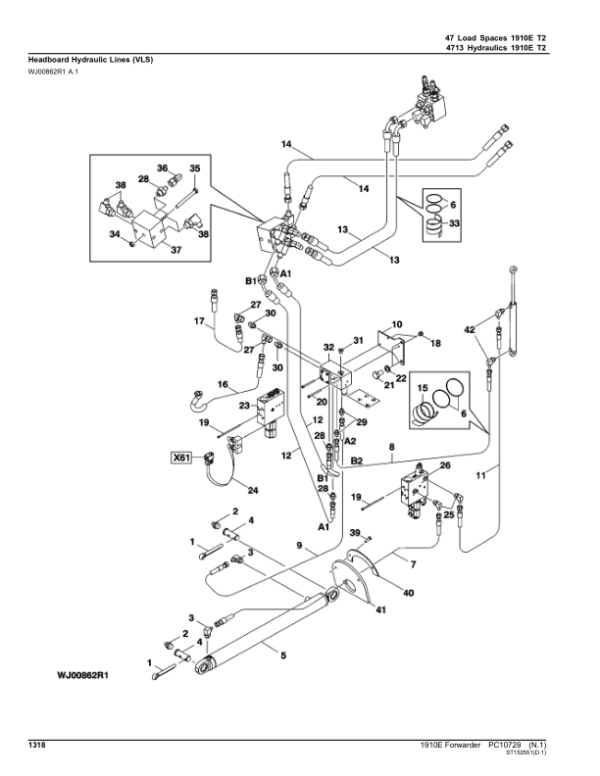 John Deere 1910E T2 Forwarders (SN 001109 – 001464) Parts Catalog Manual John Deere 1910E T2 Forwarders (SN 001109 – 001464) Parts Catalog Manual - Image 4