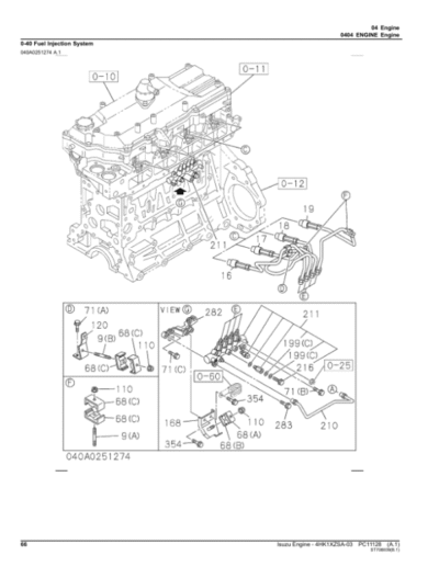 Isuzu 4HK-1 Engine Service Manual - Image 2