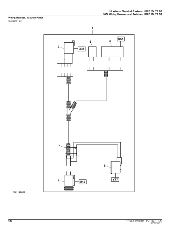 John Deere 1110E IT4 T2 FFC Forwarders Parts Catalog Manual John Deere 1110E IT4 T2 FFC Forwarders Parts Catalog Manual - Image 3