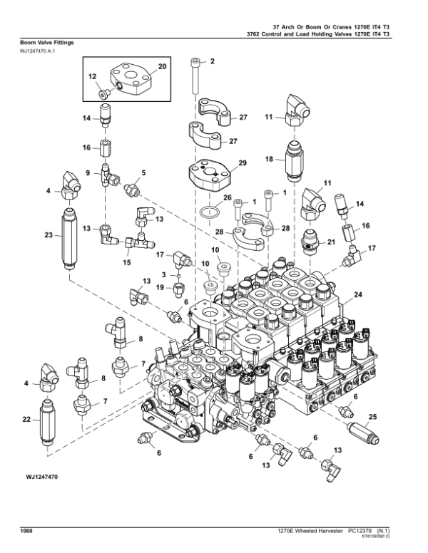 John Deere 1270E IT4 T3 8W Wheeled Harvesters Parts Catalog Manual John Deere 1270E IT4 T3 8W Wheeled Harvesters Parts Catalog Manual - Image 4