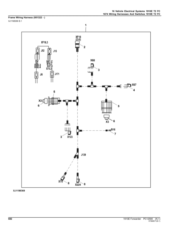 John Deere 1910E T2 FFC Forwarders (SN 002501-001883) Parts Catalog Manual John Deere 1910E T2 FFC Forwarders (SN 002501-001883) Parts Catalog Manual - Image 4