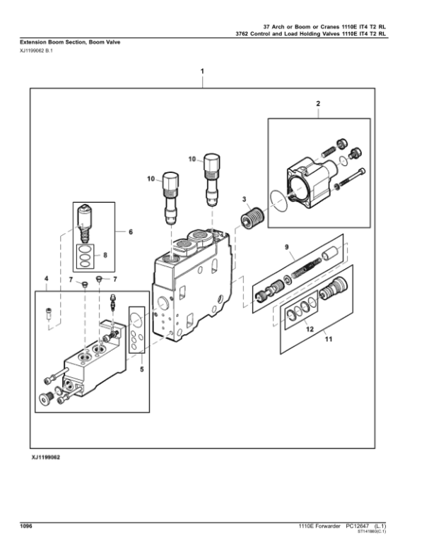 John Deere 1110E IT4 T2 Forwarders Parts Catalog Manual John Deere 1110E IT4 T2 Forwarders Parts Catalog Manual - Image 4
