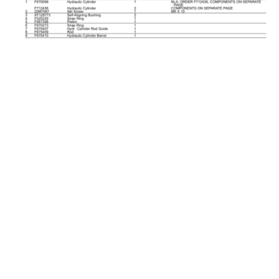 John Deere 1210E IT4 T2 FFC Forwarders Parts Catalog Manual